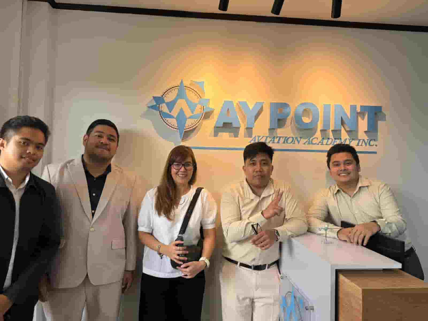 The team standing proud at the home base. The team standing proud at the home base.