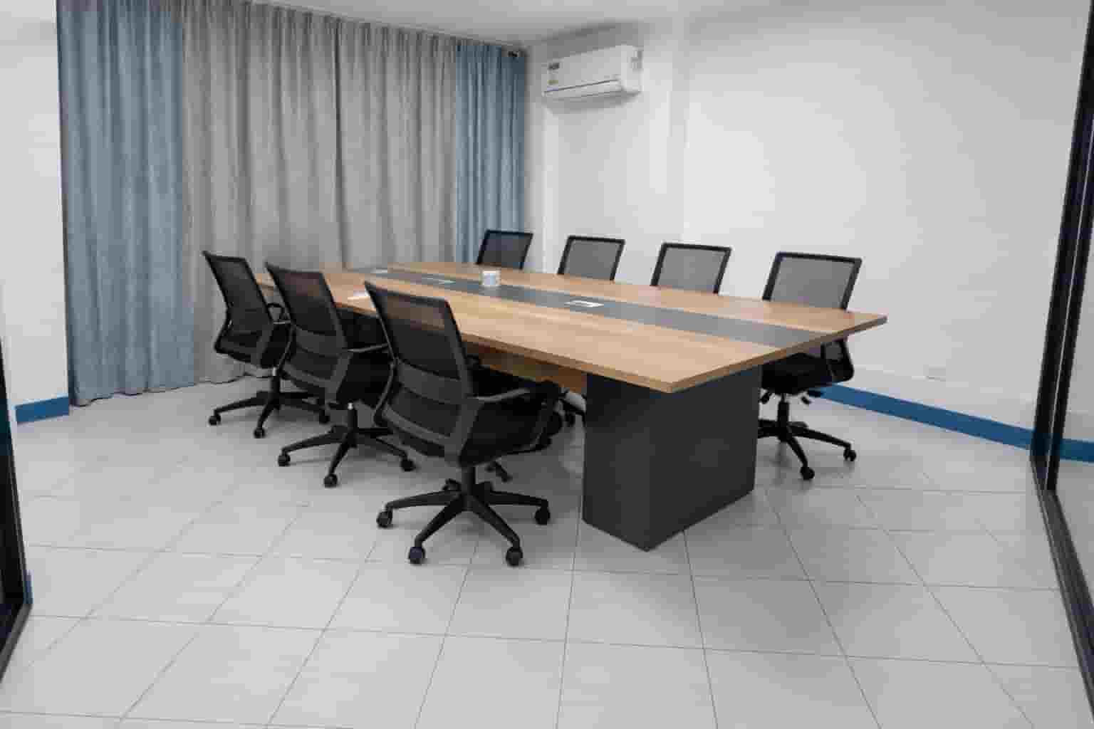 Ready for the next batch of students! A clean and professional classroom environment designed for focused learning.